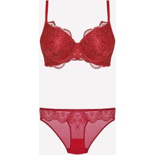 Ang Butik Nurteks 4385 Dantelli Sütyen Takımı