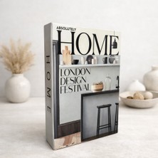Home Kitap Görünümlü Dekoratif Kutu