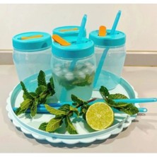 Tupperware 4 Adet Evrensel 550 ml Kavanoz.