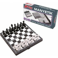 Vera Vtc 1050170 Manyetik Satranç-Tavla 2si 1 Arada -Okey 965874