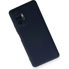 Vera Vtc  Xiaomi Redmi Note 10 Pro Kılıf Nano Içi Kadife Silikon - Lacivert 965874