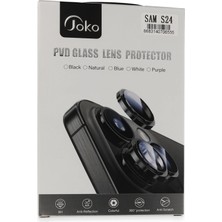Vera Vtc  Samsung Galaxy S24 Pvd Metal Kamera Lens - Derin Mor 965874
