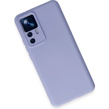 Vera Vtc  Xiaomi Mi 12T Pro Kılıf Nano Içi Kadife Silikon - Lila 965874