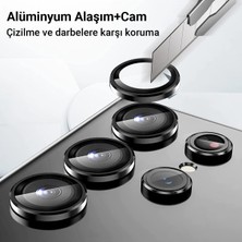 Vera Vtc  Samsung Galaxy A34 5g Valdez Metal Kamera Lens - Siyah 965874