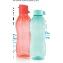 Tupperware Eko Şişe Vidalı Kapak 500 ml Somon Renk