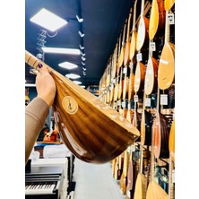 Pena Müzik Kısa Sap Yarı Profesyonel Maun Bağlama 36 Tekne Jak Girişli