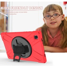 Vera Vtc  Samsung Galaxy T220 Tab A7 Lite 8.7 Kılıf Amazing Tablet Kapak - Kırmızı 965874