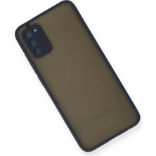 Vera Vtc  Samsung Galaxy A02S Kılıf Montreal Silikon Kapak - Lacivert 965874