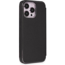 Vera Vtc  iPhone 13 Pro Kılıf Dolpin Kapaklı - Siyah 965874