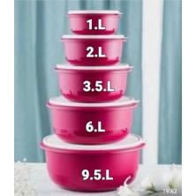 Tupperware Tuperware 5 Li Bordo Miksim Set.