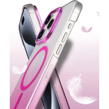 Vera Vtc  Apple iPhone 14 Pro Max Glossy Magsafe Kapak - Mor 965874