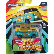 Majorette Deluxe Volkswagen T1 Hungry Hippie Model Araba