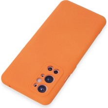 Vera Vtc  One Plus 9 Pro Kılıf Nano Içi Kadife Silikon - Turuncu 965874