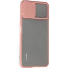 Vera Vtc  Xiaomi Mi 11 Lite Kılıf Palm Buzlu Kamera Sürgülü Silikon - Pembe 965874