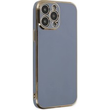 Vera Vtc  iPhone 15 Pro Max Kılıf Volet Silikon - Mavi 965874