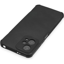 Vera Vtc  Xiaomi Redmi Note 12 5g Kılıf Loop Deri Silikon - Siyah 965874