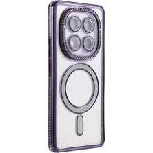 Vera Vtc  Xiaomi Redmi Note 14 Pro 4g Joke Simli Magneticsafe Kılıf - Derin Mor 965874