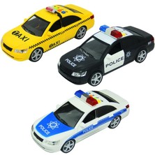 Vera Vtc Nessiworld 1:16 Sesli Işıklı Polis ve Taksi 965874