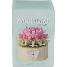 isiltikidsmoda P1255 Simülasyon Çiçek Serisi 232 Parça Block Oyuncak