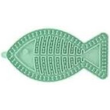 Genel Vantuzlu Kedi - Köpek Yalama Matı 19 x 11 cm