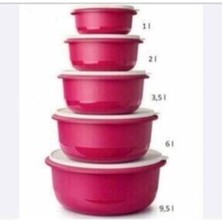 Tupperware Miksim Hazırlık ve Saklama Seti 5li Set