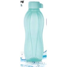 Tupperware Eko Şişe 500 ml Vidalı Kapak Açık Mavi