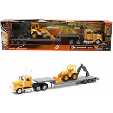 Vera Vtc 1:43 Long Haul Kenworth Taşıyıcı Tır ve Dozer 965874