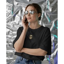 Muhtar Store Shih Tzu Köpek Baskılı Unisex Oversize Tişört – Minimal Sevimli Shih Tzu Tasarım