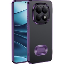 Nanospace Redmi Note 15 Pro Ile Uyumlu Kılıf Kamera Korumalı Logo Gösteren Omega Kapak