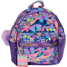 isiltikidsmoda Dream Vest Şeffaf Hologram Kelebek Sırt Çantası