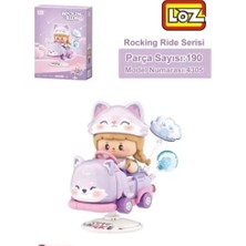 isiltikidsmoda LZ-4305 Nessiworld Fox Sallanma Sürüşü 190 Parça Block Oyuncak