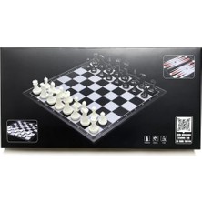 Gray Line Gry VRD10661 Katlanabilir Satranç Tavla ve Dama Seti Nel1