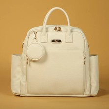 isiltikidsmoda Maia Anne Bebek Bakım Sırt Çantası 7310 Krem