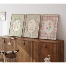 (Çerçevesiz) You'll Never Know..  Ilkbahar Temalı 3 Lü Poster Seti