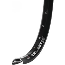 Heugers Mach1 Trucky 30 27.5" Disk Fren Jant Çemberi – 36 Delik Yüzüklü Siyah