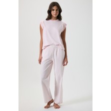 Penye Mood Bürümcük Dokulu Pijama Takımı