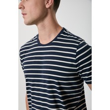 First Touch Yumuşak Dokulu Çizgili Şort Takım