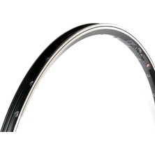 Heugers Mach1 240 28" Jant Çemberi – 36 Delik, V-Fren & Disk Uyumlu, Yüzüklü Siyah