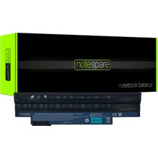 Notespare Acer ile Uyumlu Aspire One D255-N558QRR, D255-N55DQ, D257-13473, Notebook Batarya Pil