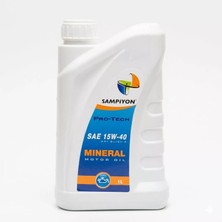 Şampiyon Pro-Tech 15W-40 Mineral Motor Yağı 1 Lt