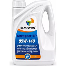 Şampiyon Ultragear Ep 85W-140 Şanzıman ve Dişli Yağı 3 Lt