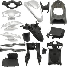 Monero Kaporta Tam Set Gri (Yeni Model) - Honda Activa S