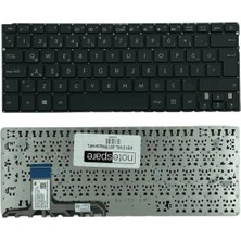 Notespare Asus Uyumlu Zenbook UX305FA-FC005H, UX305FA-FC005T, UX305FA-FC007H Klavye Siyah Tr