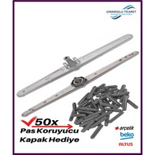 Çınaroğlu Ticaret Beko D 6001 Eı Bulaşık Makinesi Alt ve Üst Pervane Takımı + 50 Adet Pas Koruyucu
