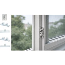 Marsilyan 2 Adet Plastik Beyaz Sineklik Çıtçıtı – Dayanıklı ve Pratik Sineklik Sabitleme Aparatı