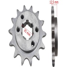Atv Ön Dişli 520-14T Iç 25 mm 2 Delikli Setli Öm Erpilsan Elektronik