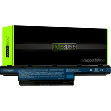 Notespare Acer ile Uyumlu Emachines D528, D529, D640, D640G, D642 Notebook Batarya Pil