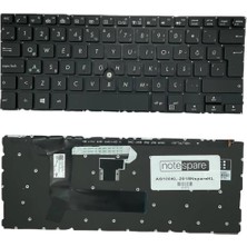 Notespare Asus Uyumlu BU201LA-DT020G, BU201LA-DT037G Klavye Işıklı Siyah Tr