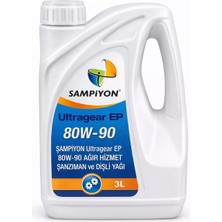Şampiyon Ultragear Ep 80W-90 Şanzıman ve Dişli Yağı 3 Lt
