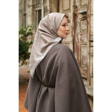 Hint İpek Eşarp - Premium Lux Original Monogram Eşarp (Ipek Vual, Yüksek Kalite, Hafifi, Rahat, Şık, Scarf)